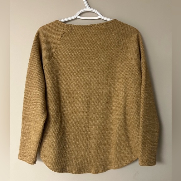 Shein Tan Long Sleeve Shirt - Picture 3 of 5